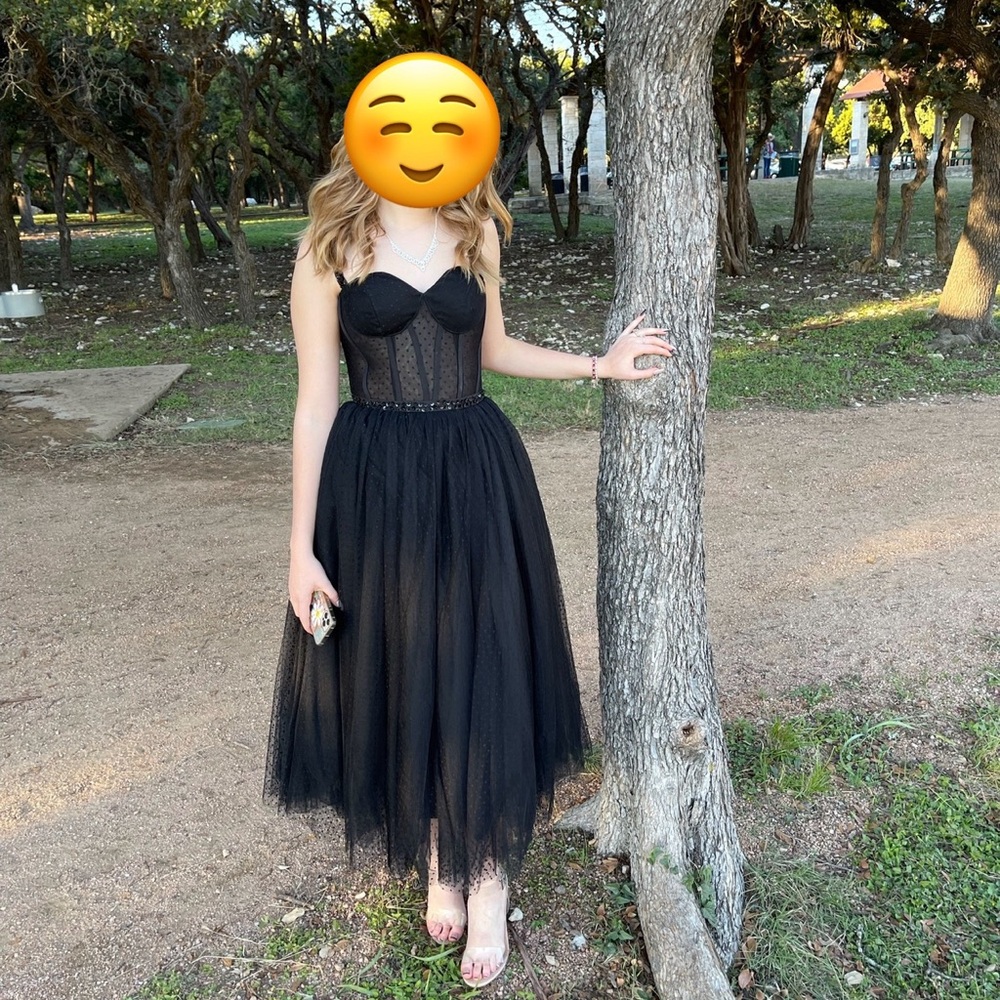 Black Tulle Dress